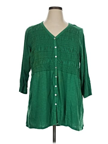J.Jill 3/4 Sleeve Blouse (view 1)