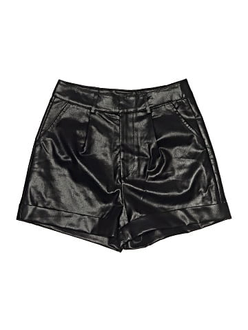 Shein Faux Leather Shorts (view 1)