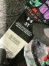 Under Armour 100% Polyester Floral Black Athletic Shorts Size 3T - photo 3