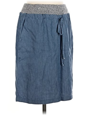 Daughters of the Liberation Denim Skirt (view 1)