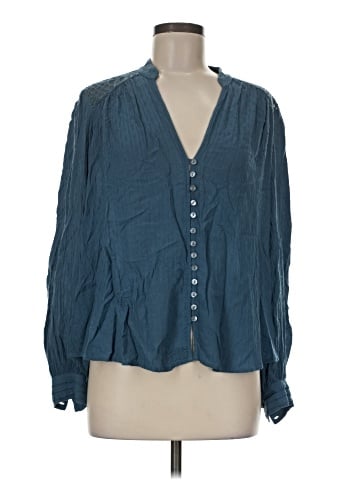 Free People Long Sleeve Blouse (view 1)
