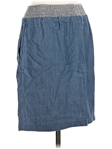 Daughters of the Liberation Denim Skirt (view 2)