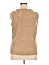 Kasper Chevron-herringbone Tan Tank Top Size XL - photo 2