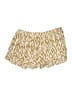 Umgee 100% Rayon Animal Print Gold Shorts Size 2XL - photo 1