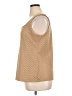 Kasper Chevron-herringbone Tan Tank Top Size XL - photo 5