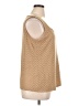 Kasper Chevron-herringbone Tan Tank Top Size XL - photo 4