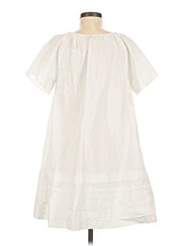 Madewell Poplin Flutter-Sleeve Pintuck Mini Dress (view 2)