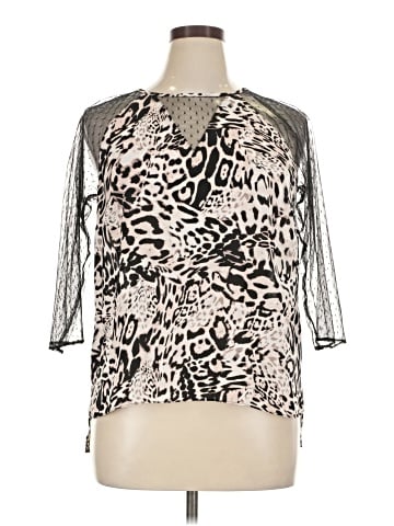 Jennifer Lopez 3/4 Sleeve Blouse (view 1)