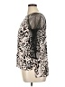 Jennifer Lopez 100% Polyester Animal Print Silver 3/4 Sleeve Blouse Size XL Petite - photo 5