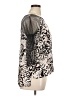 Jennifer Lopez 100% Polyester Animal Print Silver 3/4 Sleeve Blouse Size XL Petite - photo 4