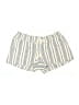 Roxy Stripes Ivory Shorts Size M - photo 1
