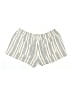 Roxy Stripes Ivory Shorts Size M - photo 2