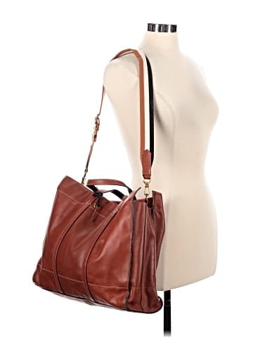 Fossil Leather Tote (view 2)