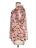 Chenault Pink Short Sleeve Blouse Size L - photo 5