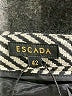 Escada Houndstooth Gray Casual Pants Size EU 42 / US 12 - photo 7