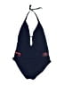 Tommy Hilfiger Solid Blue One Piece Swimsuit Size XL - photo 1