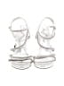 Nina Silver Sandals Size 9 1/2 - photo 2