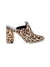 Joie Animal Print Brown Mule/Clog Size EU 37 1/2 - photo 1