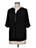 Anne Klein Black 3/4 Sleeve Blouse Size M (estimated) - photo 1