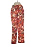 BCBGeneration Floral Red Casual Pants Size S - photo 1