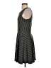 Freeway Stripes Gray Casual Dress Size S - photo 5
