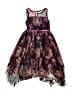 Zunie 100% Polyester Floral Purple Dress Size 4 - photo 2