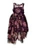 Zunie 100% Polyester Floral Purple Dress Size 4 - photo 1