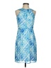 Shoshanna 100% Polyester Argyle Blue Cocktail Dress Size 2 - photo 1