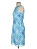 Shoshanna 100% Polyester Argyle Blue Cocktail Dress Size 2 - photo 5