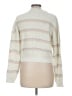 Amour Vert Stripes Ivory Pullover Sweater Size M - photo 2