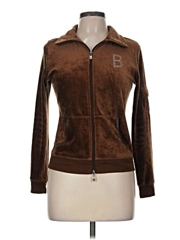 BCBGMAXAZRIA Zip Up Hoodie (view 1)
