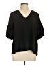 CATHERINE Catherine Malandrino 100% Polyester Black 3/4 Sleeve Blouse Size L - photo 1