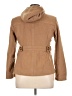 Saks Fifth Avenue 100% Wool Tan Wool Coat Size 14 - photo 2