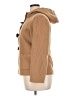 Saks Fifth Avenue 100% Wool Tan Wool Coat Size 14 - photo 5