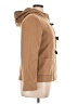 Saks Fifth Avenue 100% Wool Tan Wool Coat Size 14 - photo 4