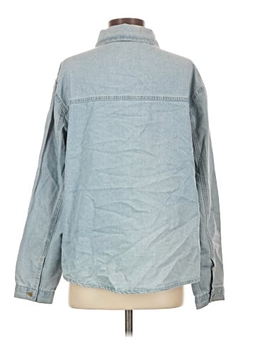 Unbranded Long Sleeve Button-Down Shirt (view 2)