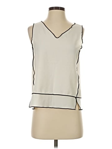 Zara Basic Sleeveless T-Shirt (view 1)