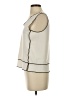 Zara Basic Ivory Sleeveless T-Shirt Size XS - photo 5
