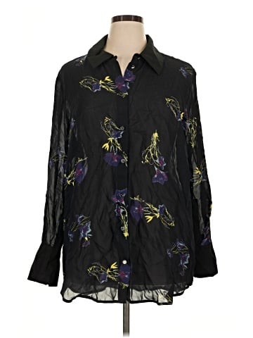 Saint + Sofia Long Sleeve Blouse (view 1)