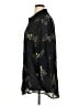 Saint + Sofia 100% Viscose Print Black Long Sleeve Blouse Size 16 - photo 5