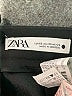 Zara Solid Black Casual Skirt Size XS - photo 4