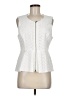 BCBGMAXAZRIA Ivory Sleeveless Blouse Size M - photo 1