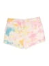 Old Navy 100% Cotton Tie-dye Yellow Shorts Size 6 - photo 2