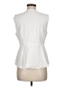BCBGMAXAZRIA Ivory Sleeveless Blouse Size M - photo 2