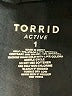 Torrid Active Color Block Black Active Pants Size 1X Plus (1) - photo 4