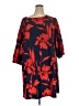 Halogen Floral Red Casual Dress Size XXL - photo 1
