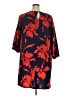 Halogen Floral Red Casual Dress Size XXL - photo 2