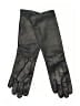 Etcetera 100% Leather Black Gloves Size S - photo 1