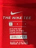 Nike 100% Polyester Red Active T-Shirt Size L - photo 7