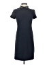 Ann Taylor 100% Polyester Solid Black Casual Dress Size 0 - photo 1